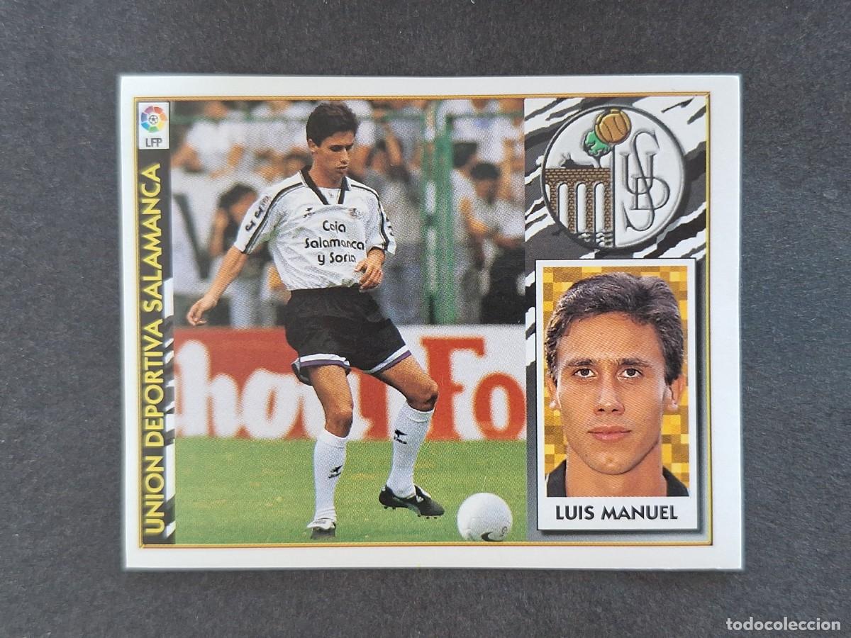 Cartes &agrave; collectionner de Football: L4 LUIS MANUEL U. D. SALAMANCA LIGA ESTE 1997 1998 97 98 NUNCA PEGADO SIN PEGAR