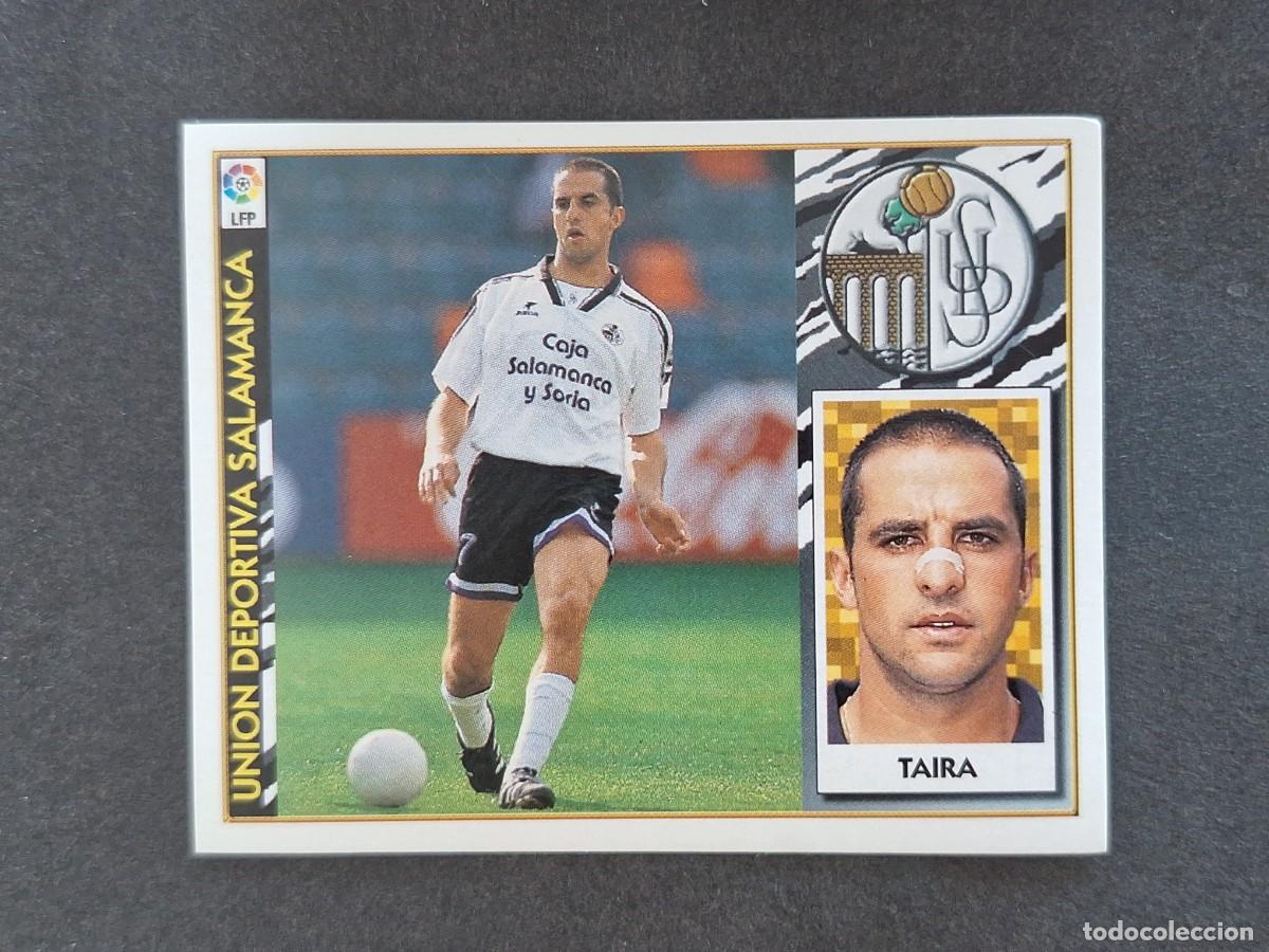 Fu&szlig;ball-Sticker: L4 TAIRA U. D. SALAMANCA LIGA ESTE 1997 1998 97 98 NUNCA PEGADO SIN PEGAR