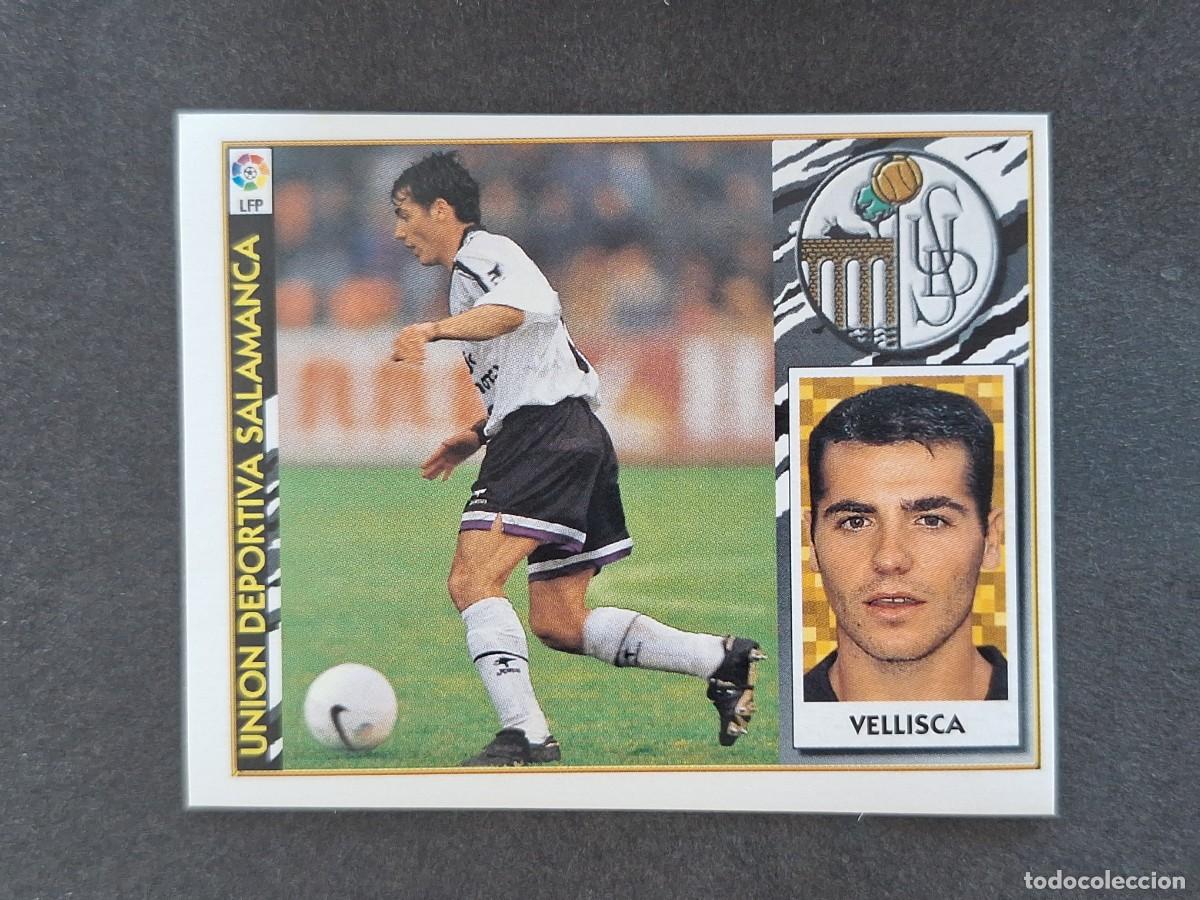 Fu&szlig;ball-Sticker: L4 VELLISCA U. D. SALAMANCA LIGA ESTE 1997 1998 97 98 NUNCA PEGADO SIN PEGAR