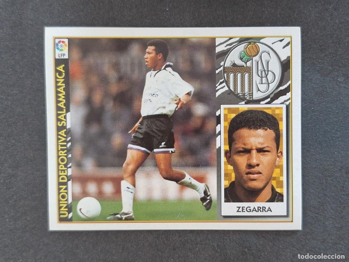 Fu&szlig;ball-Sticker: L4 ZEGARRA U. D. SALAMANCA LIGA ESTE 1997 1998 97 98 NUNCA PEGADO SIN PEGAR