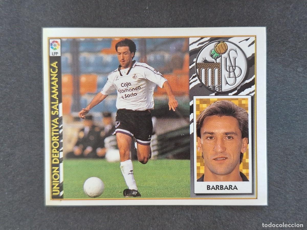 Fu&szlig;ball-Sticker: L4 BARBARA U. D. SALAMANCA LIGA ESTE 1997 1998 97 98 NUNCA PEGADO SIN PEGAR