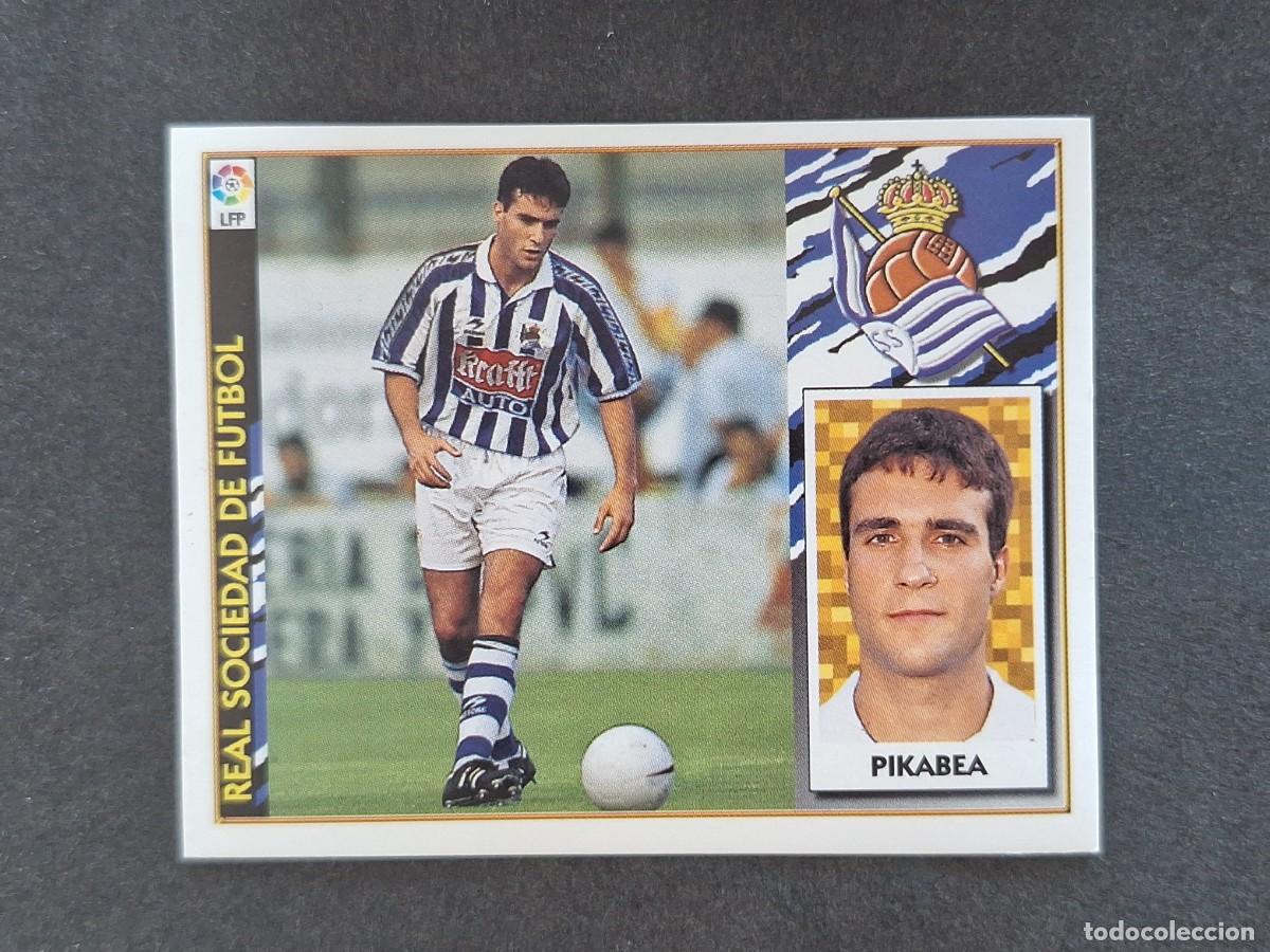 Figurine di Calcio: L4 PIKABEA REAL SOCIEDAD LIGA ESTE 1997 1998 97 98 NUNCA PEGADO SIN PEGAR