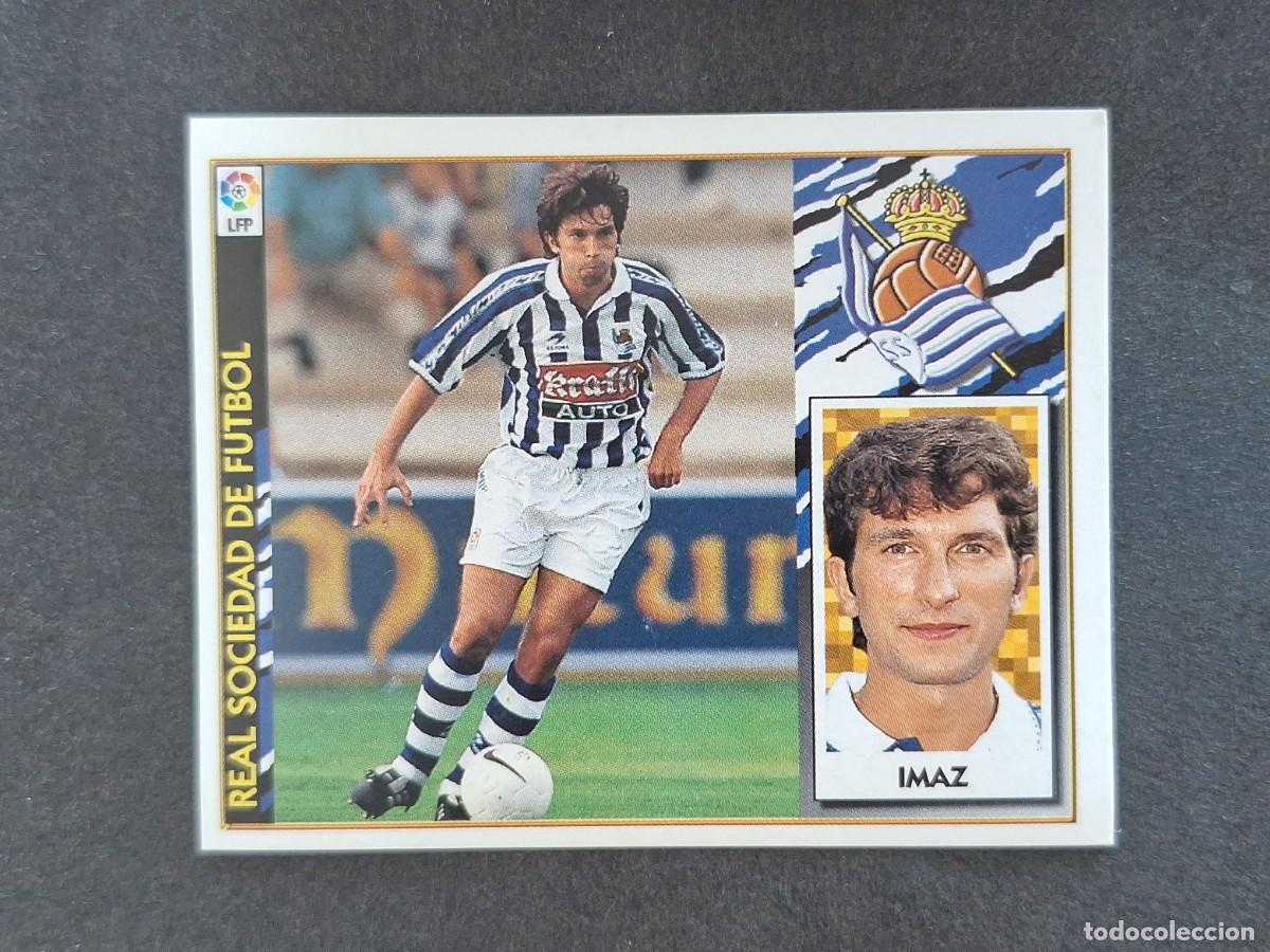 Figurine di Calcio: L4 IMAZ REAL SOCIEDAD LIGA ESTE 1997 1998 97 98 NUNCA PEGADO SIN PEGAR