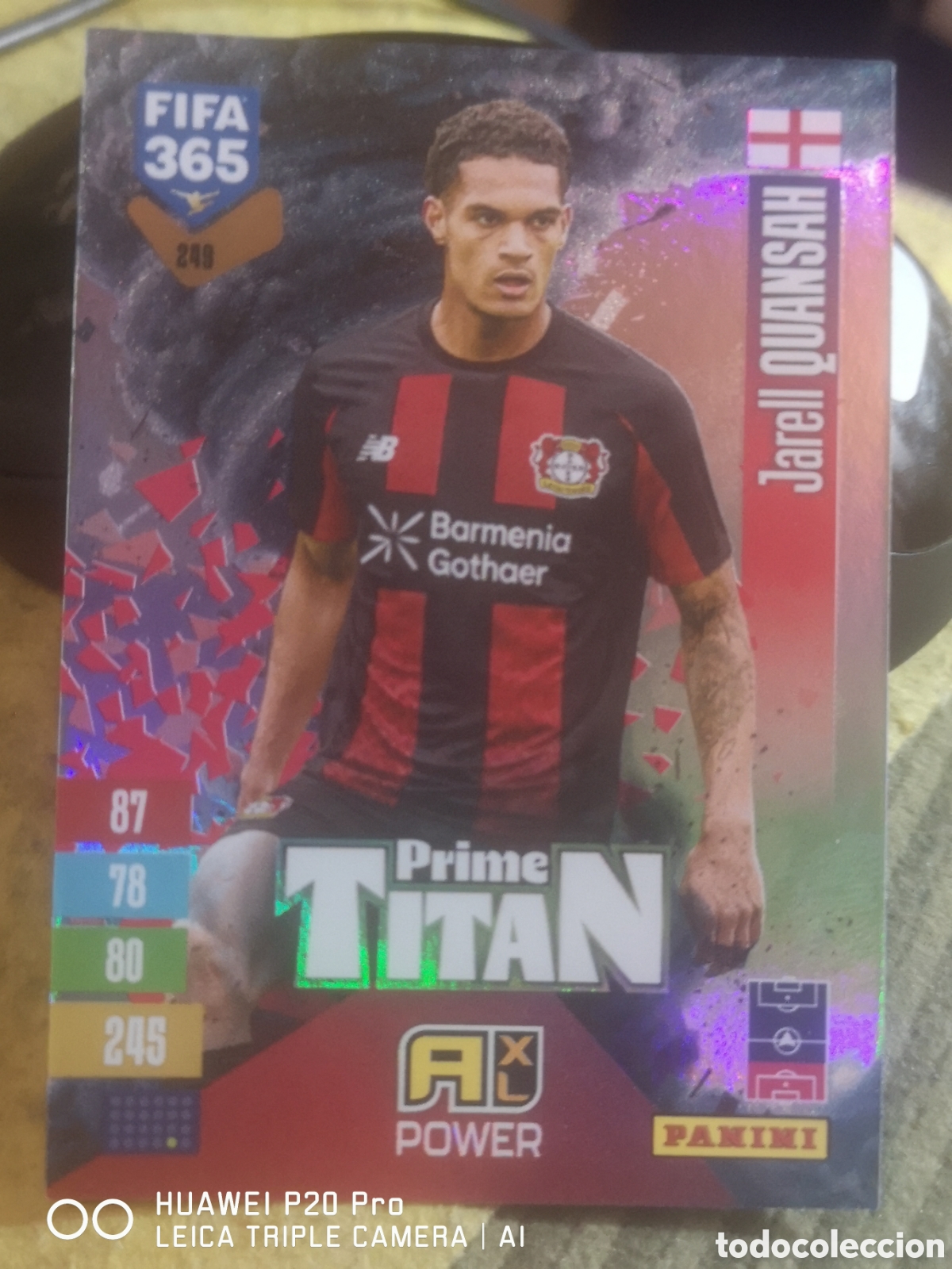 Figurine di Calcio: ADRENALYN FIFA 365 2027 PRIME TITAN QUANSAH 249 - BAYER LEVERKUSEN
