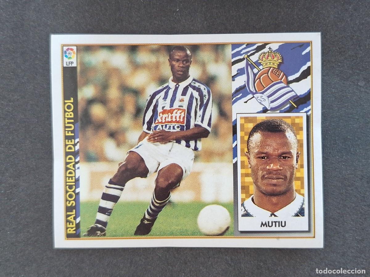 Figurine di Calcio: L4 MUTIU REAL SOCIEDAD LIGA ESTE 1997 1998 97 98 NUNCA PEGADO SIN PEGAR