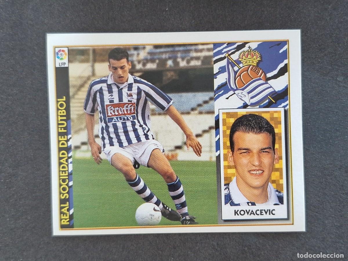 Figurine di Calcio: L4 KOVACEVIC REAL SOCIEDAD LIGA ESTE 1997 1998 97 98 NUNCA PEGADO SIN PEGAR