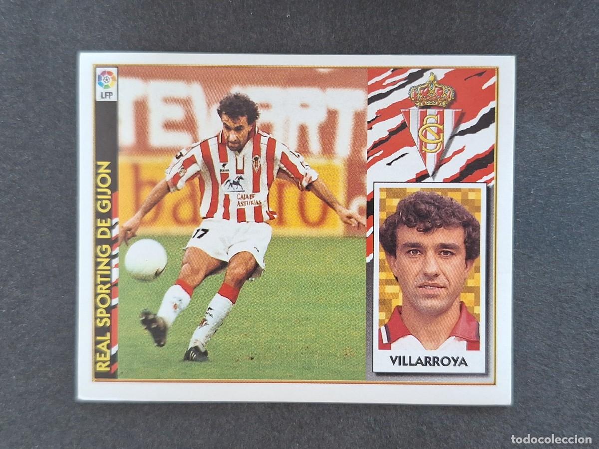 Football Stickers: L4 VILLARROYA SPORTING DE GIJON LIGA ESTE 1997 1998 97 98 NUNCA PEGADO SIN PEGAR