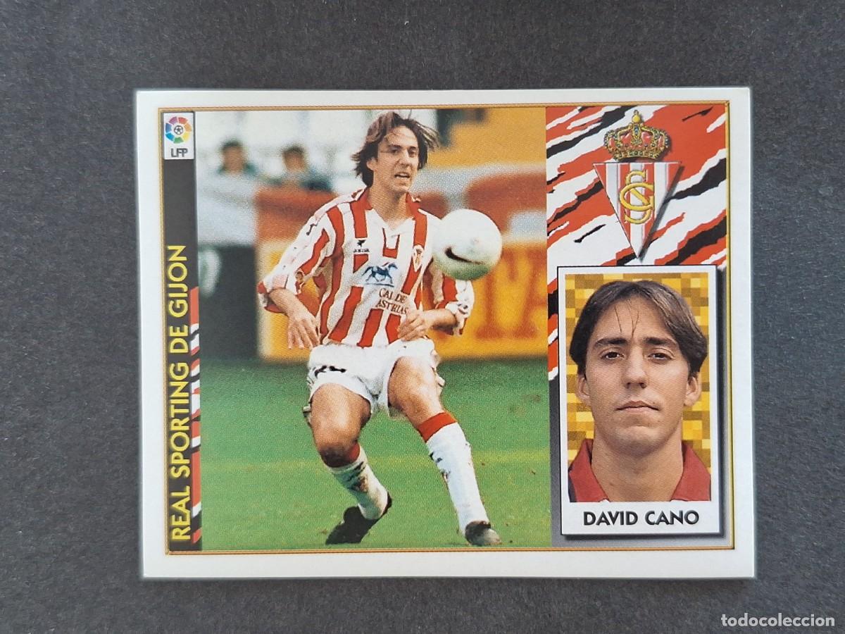 Football Stickers: L4 DAVID CANO SPORTING DE GIJON LIGA ESTE 1997 1998 97 98 NUNCA PEGADO SIN PEGAR