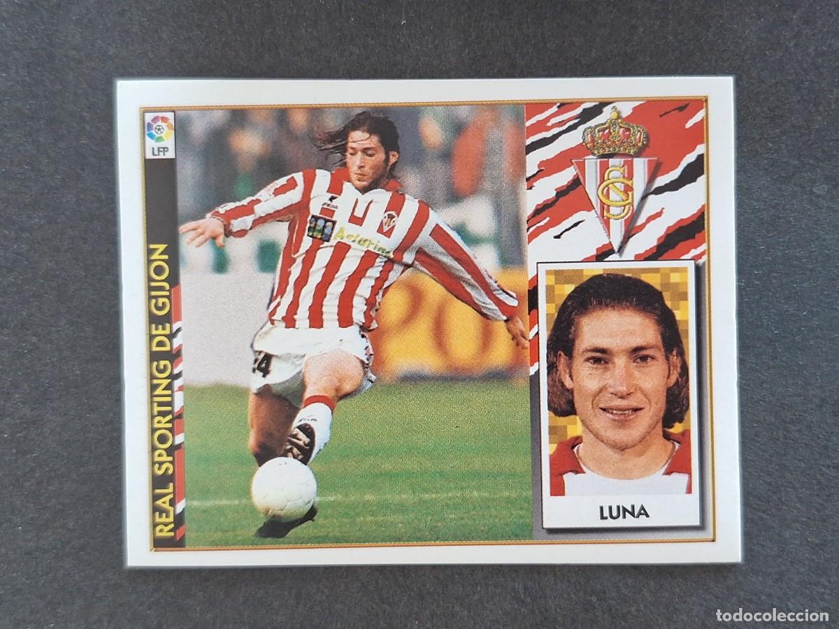 Football Stickers: L4 LUNA SPORTING DE GIJON LIGA ESTE 1997 1998 97 98 NUNCA PEGADO SIN PEGAR
