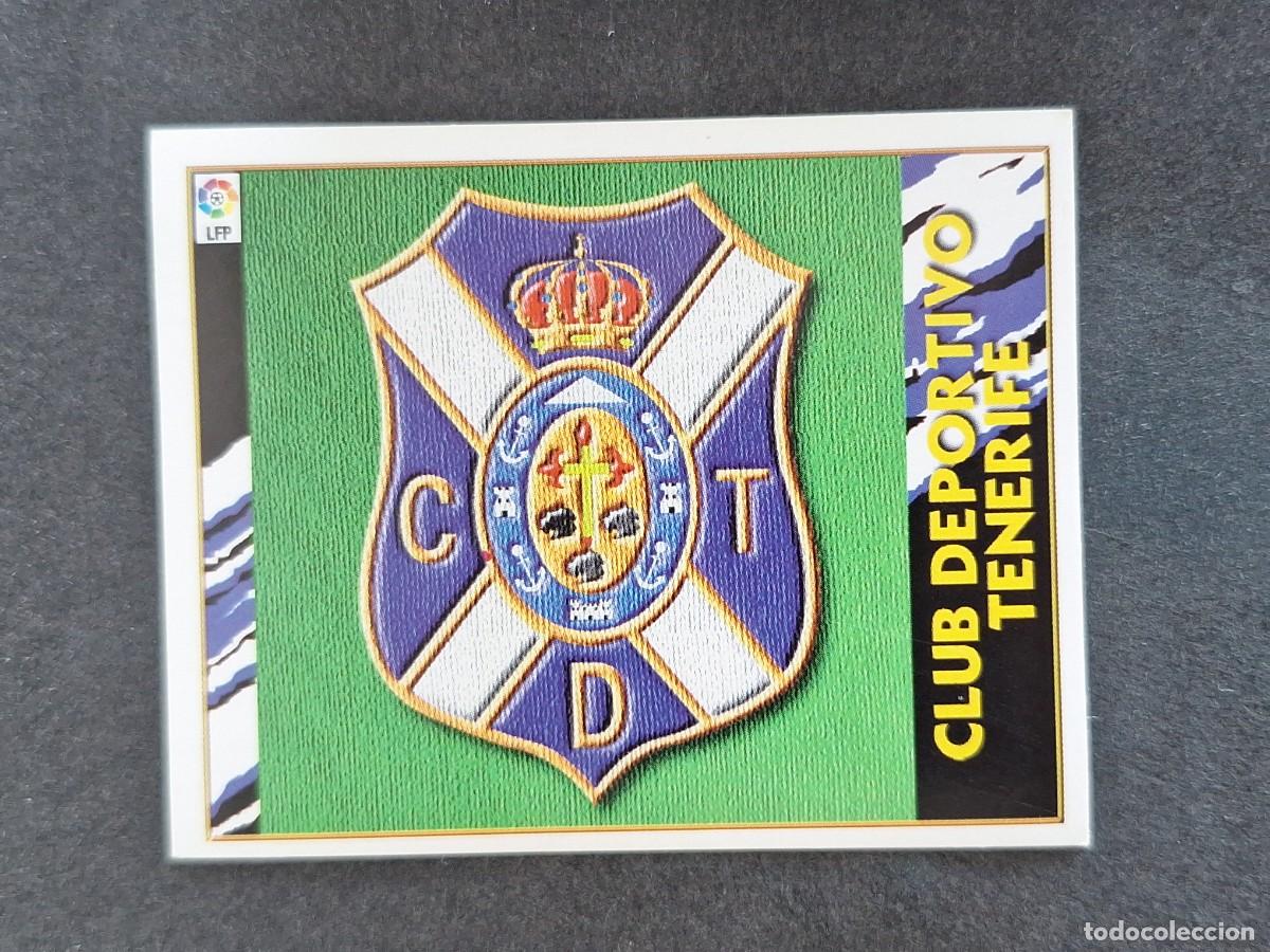 Football Stickers: L4 ESCUDO C. D. TENERIFE LIGA ESTE 1997 1998 97 98 NUNCA PEGADO SIN PEGAR