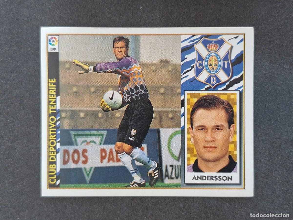 Football Stickers: L4 ANDERSSON C. D. TENERIFE LIGA ESTE 1997 1998 97 98 NUNCA PEGADO SIN PEGAR