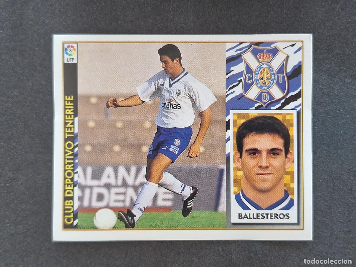Football Stickers: L4 BALLESTEROS C. D. TENERIFE LIGA ESTE 1997 1998 97 98 NUNCA PEGADO SIN PEGAR