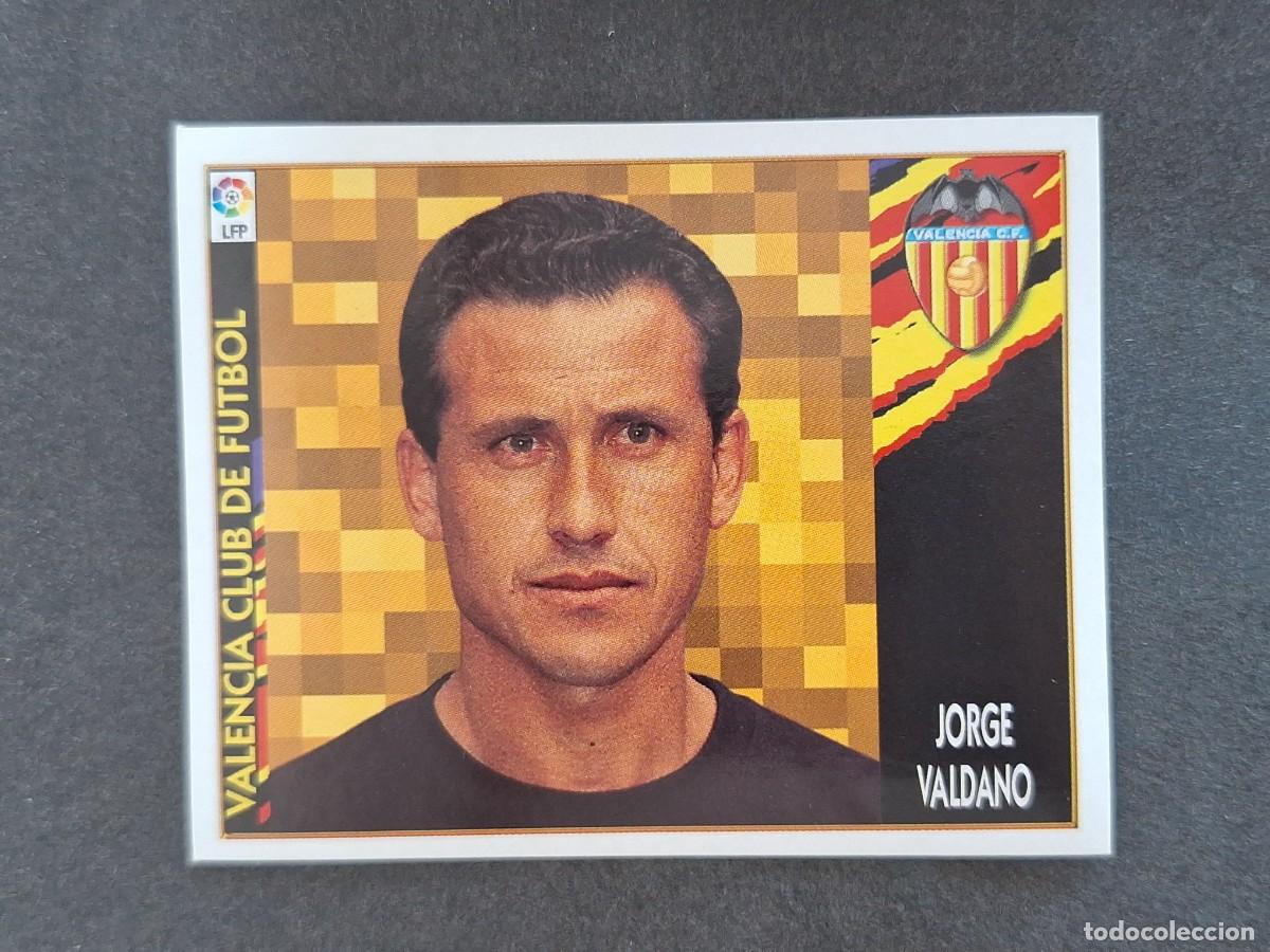 Figurine di Calcio: L4 JORGE VALDANO ENTRENADOR VALENCIA C. F. LIGA ESTE 1997 1998 97 98 NUNCA PEGADO SIN PEGAR