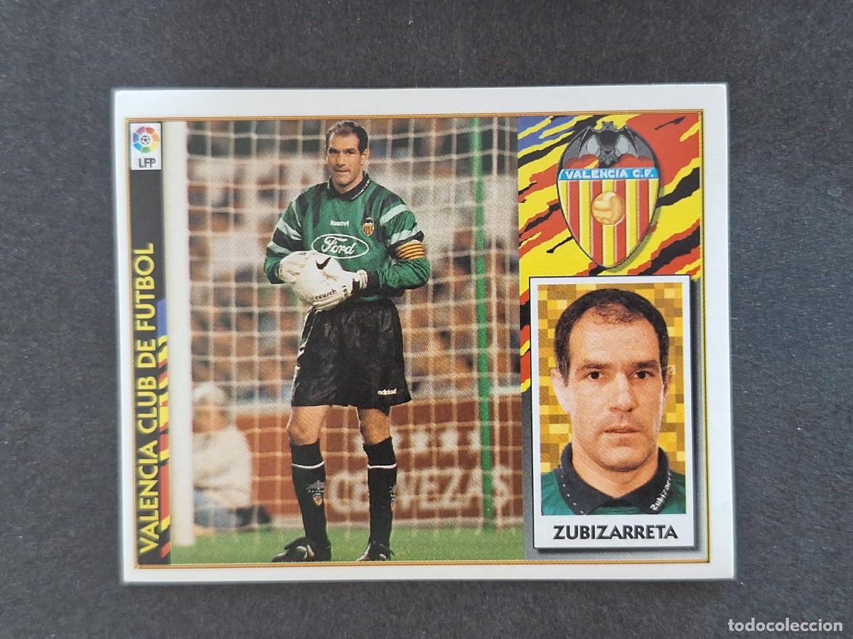 Figurine di Calcio: L4 ZUBIZARRETA VALENCIA C. F. LIGA ESTE 1997 1998 97 98 NUNCA PEGADO SIN PEGAR