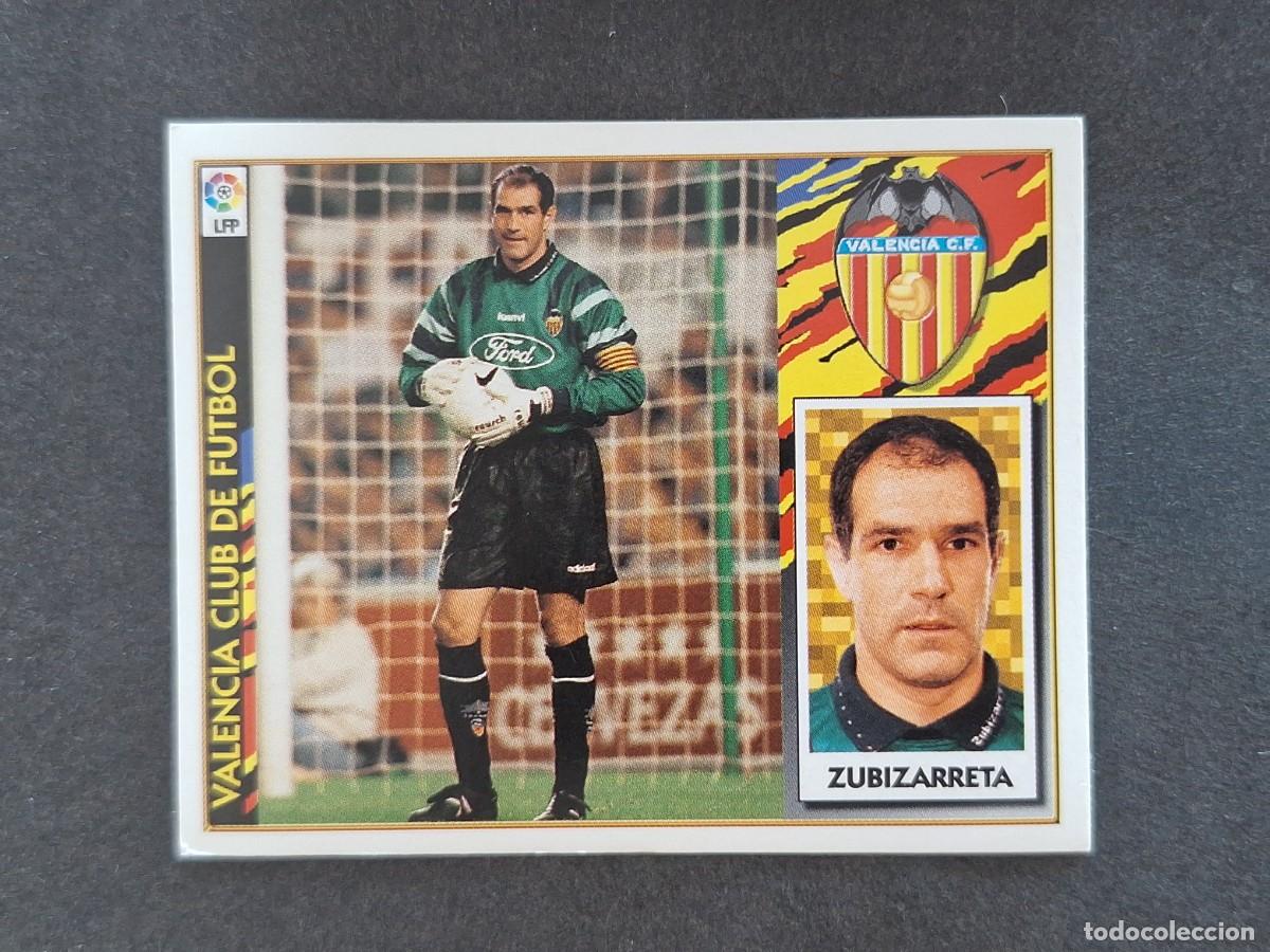 Figurine di Calcio: L4 ZUBIZARRETA VALENCIA C. F. LIGA ESTE 1997 1998 97 98 NUNCA PEGADO SIN PEGAR
