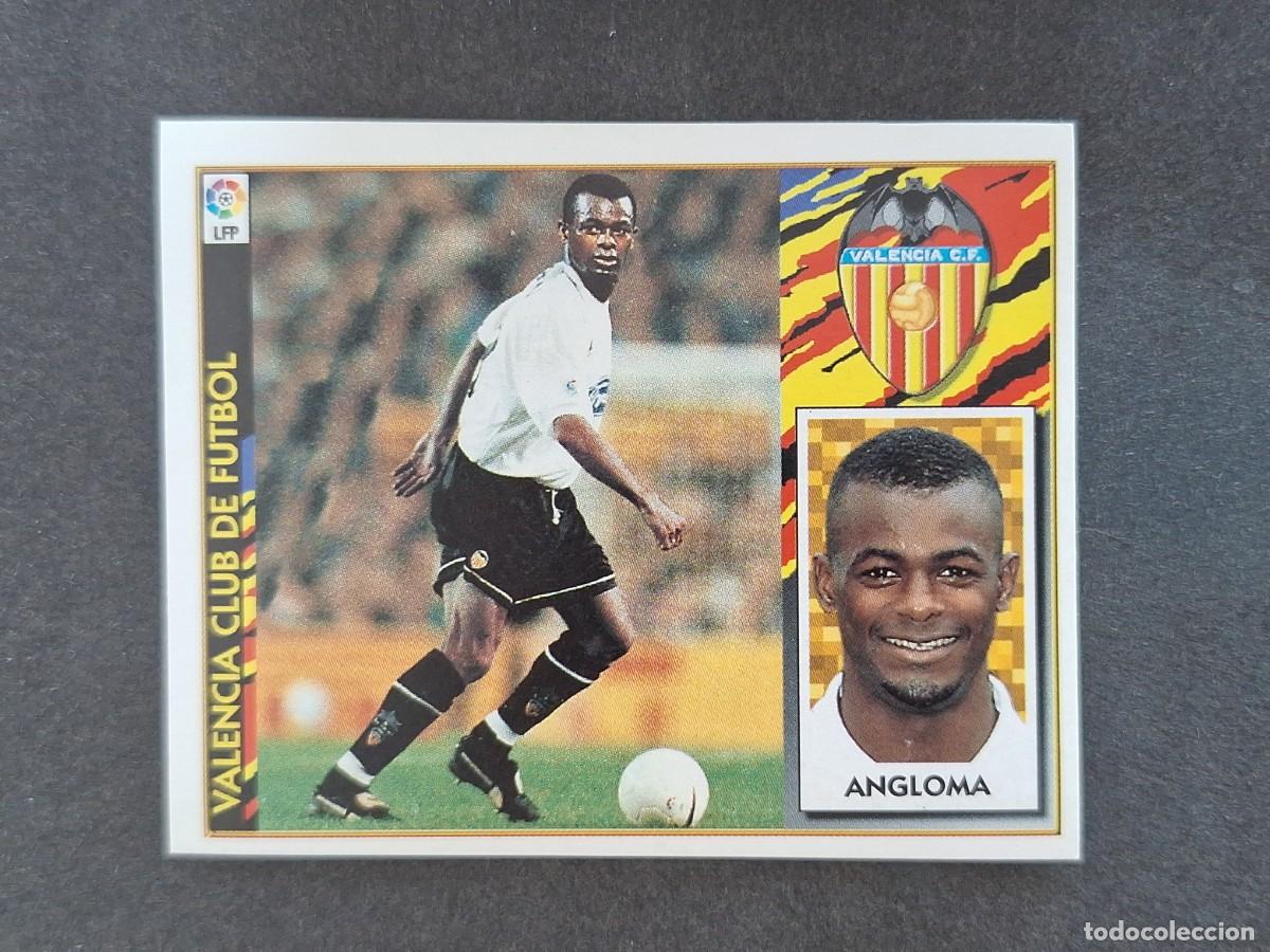 Figurine di Calcio: L4 ANGLOMA VALENCIA C. F. LIGA ESTE 1997 1998 97 98 NUNCA PEGADO SIN PEGAR