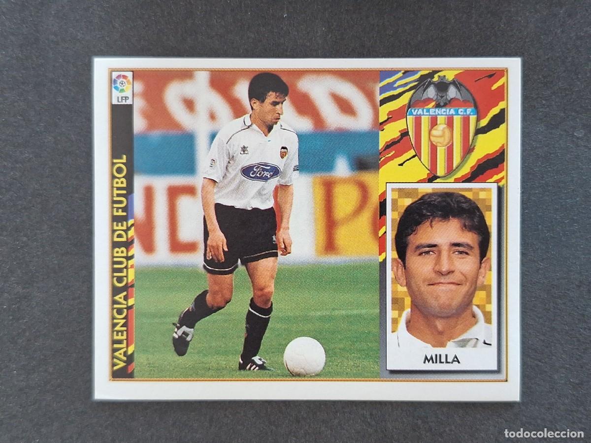 Cromos de Futebol: L4 MILLA VALENCIA C. F. LIGA ESTE 1997 1998 97 98 NUNCA PEGADO SIN PEGAR