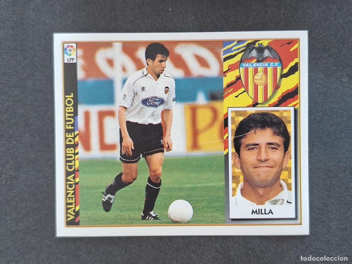 Cromos de Futebol: L4 MILLA VALENCIA C. F. LIGA ESTE 1997 1998 97 98 NUNCA PEGADO SIN PEGAR