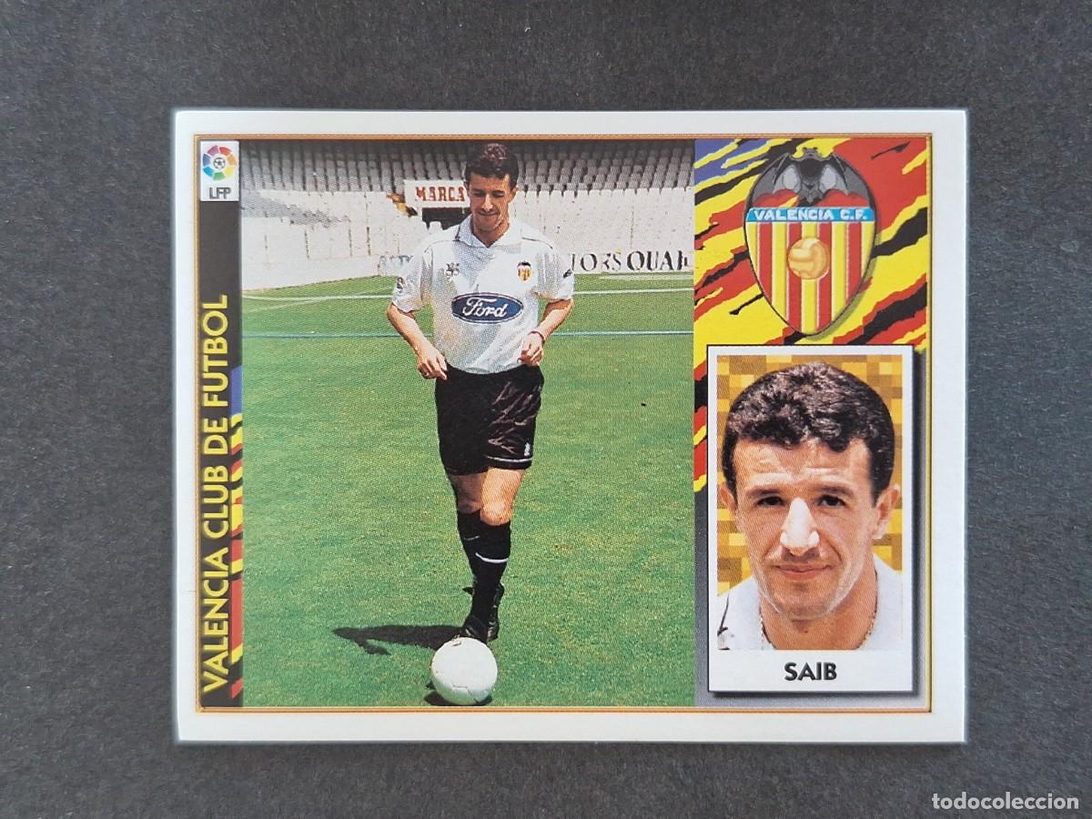 Cromos de Futebol: L4 SAIB VALENCIA C. F. LIGA ESTE 1997 1998 97 98 NUNCA PEGADO SIN PEGAR