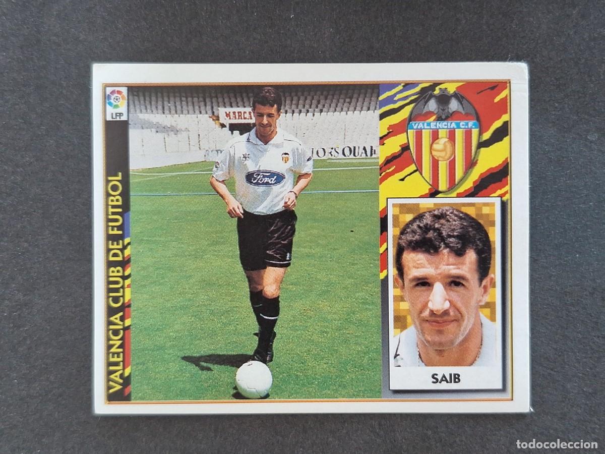 Cromos de Futebol: L4 SAIB VALENCIA C. F. LIGA ESTE 1997 1998 97 98 NUNCA PEGADO SIN PEGAR