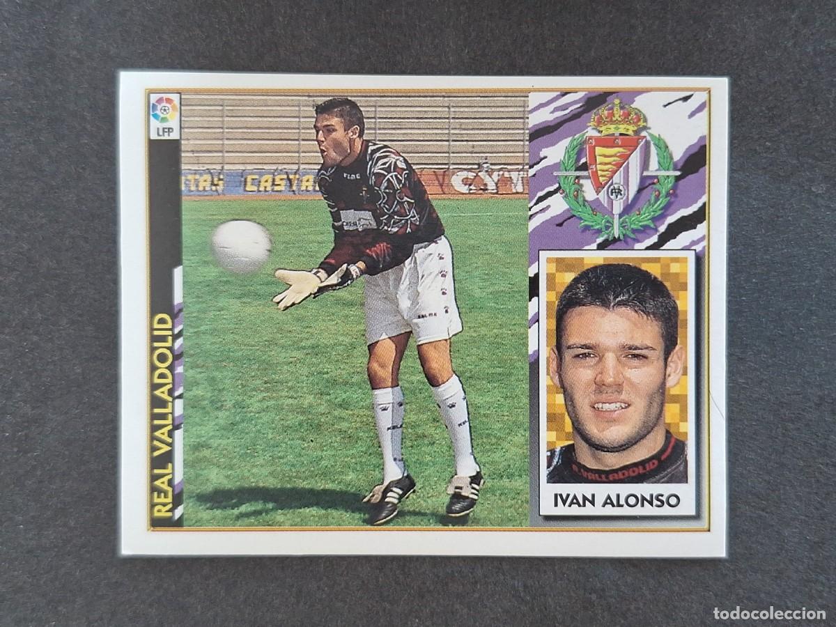 Fu&szlig;ball-Sticker: L4 IVAN ALONSO REAL VALLADOLID LIGA ESTE 1997 1998 97 98 NUNCA PEGADO SIN PEGAR