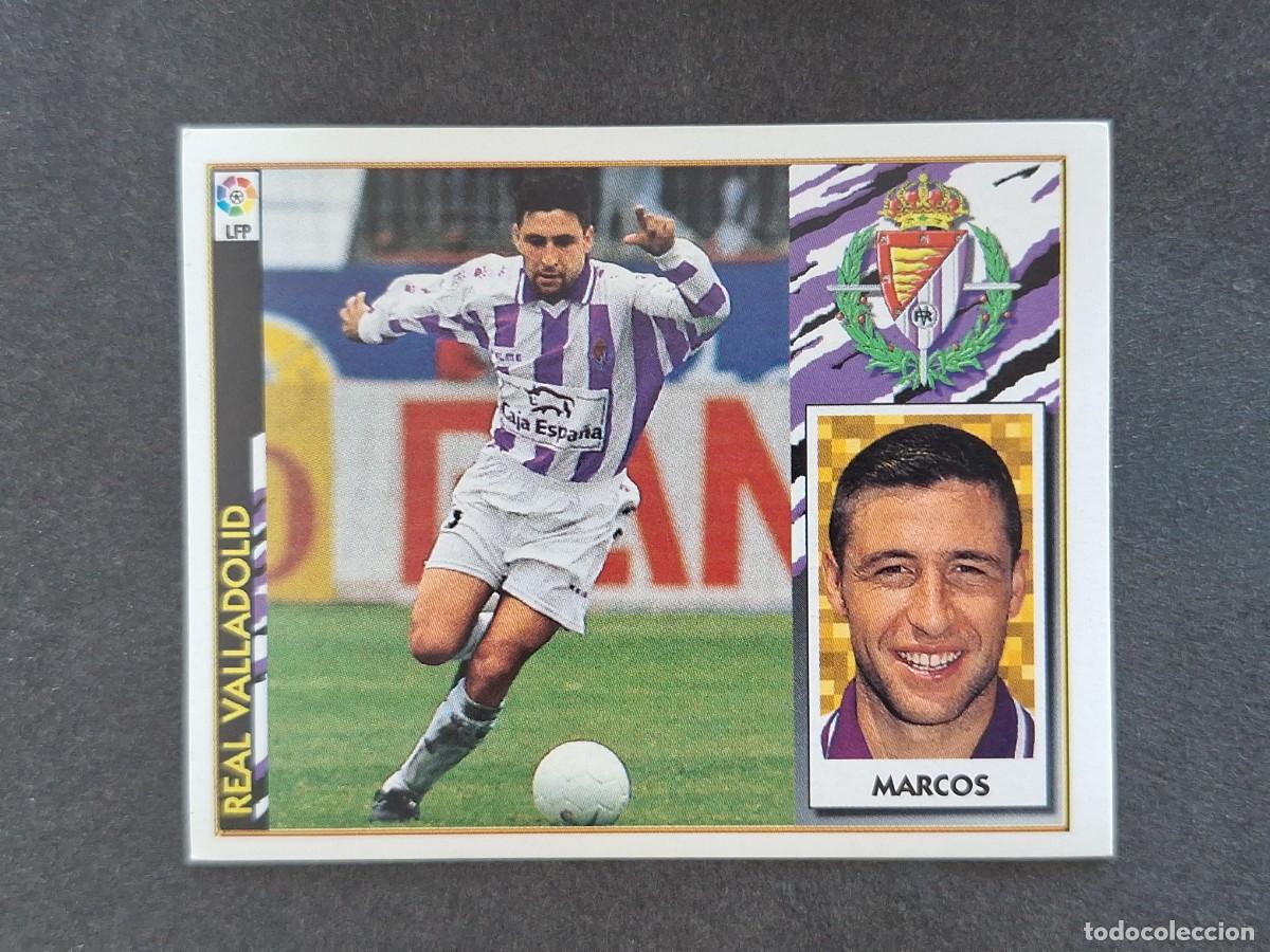Fu&szlig;ball-Sticker: L4 MARCOS REAL VALLADOLID LIGA ESTE 1997 1998 97 98 NUNCA PEGADO SIN PEGAR