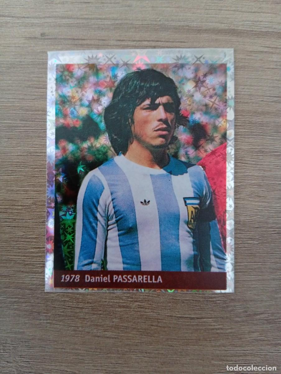 Fu&szlig;ball-Sticker: DANIEL PASARELLA ARGENTINA 7 PANINI DS MUNDIAL WORLD CUP FRANCE 98 FRANCIA 1998 SIN PEGAR
