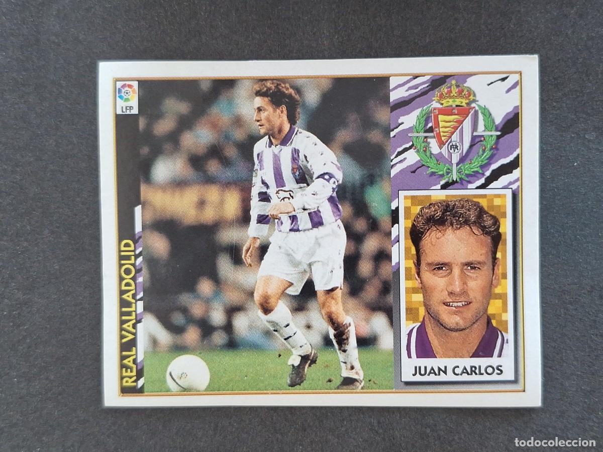 Fu&szlig;ball-Sticker: L4 JUAN CARLOS REAL VALLADOLID LIGA ESTE 1997 1998 97 98 NUNCA PEGADO SIN PEGAR