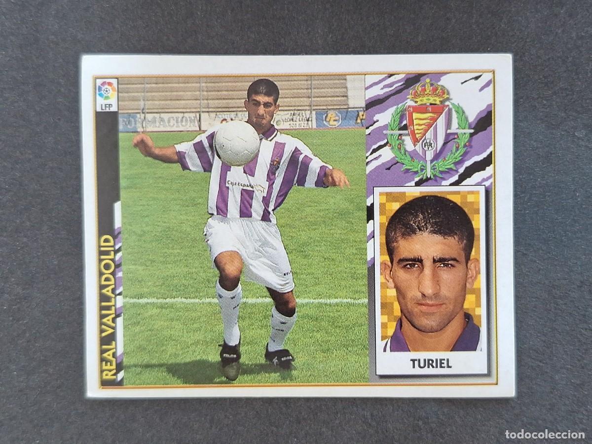Fu&szlig;ball-Sticker: L4 TURIEL REAL VALLADOLID LIGA ESTE 1997 1998 97 98 NUNCA PEGADO SIN PEGAR