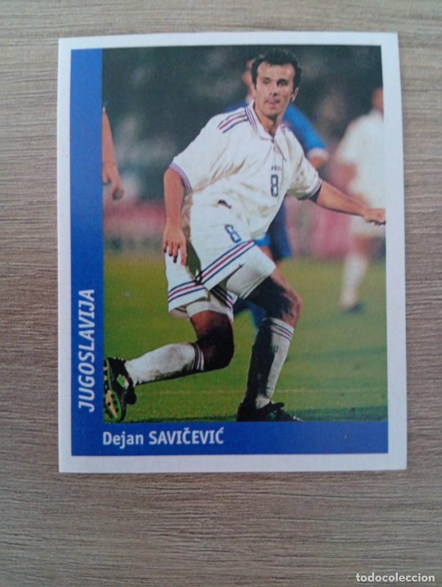 Fu&szlig;ball-Sticker: DEJAN SAVICEVIC 266 YUGOSLAVIA PANINI DS MUNDIAL WORLD CUP FRANCE 98 FRANCIA 1998 SIN PEGAR