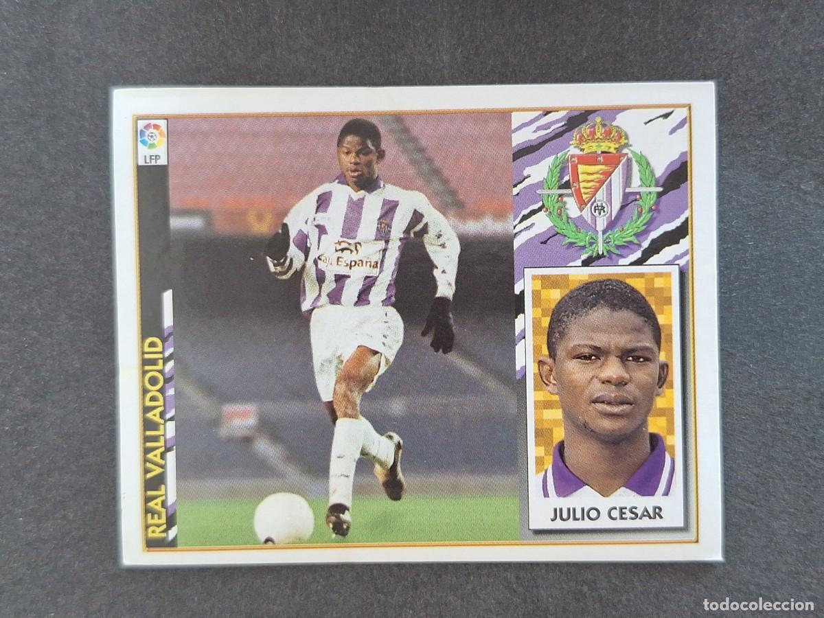 Football Stickers: L4 JULIO CESAR REAL VALLADOLID LIGA ESTE 1997 1998 97 98 NUNCA PEGADO SIN PEGAR