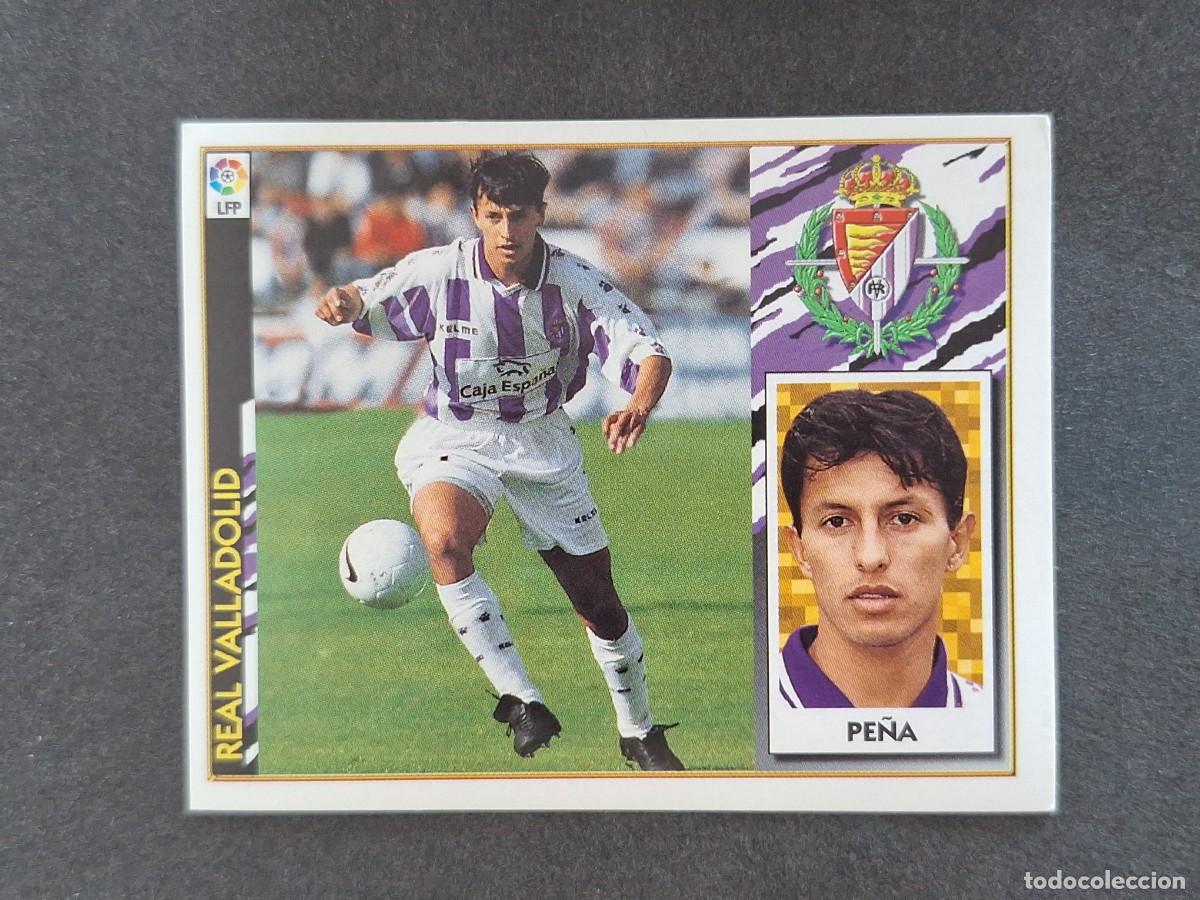 Football Stickers: L4 PE&Ntilde;A REAL VALLADOLID LIGA ESTE 1997 1998 97 98 NUNCA PEGADO SIN PEGAR