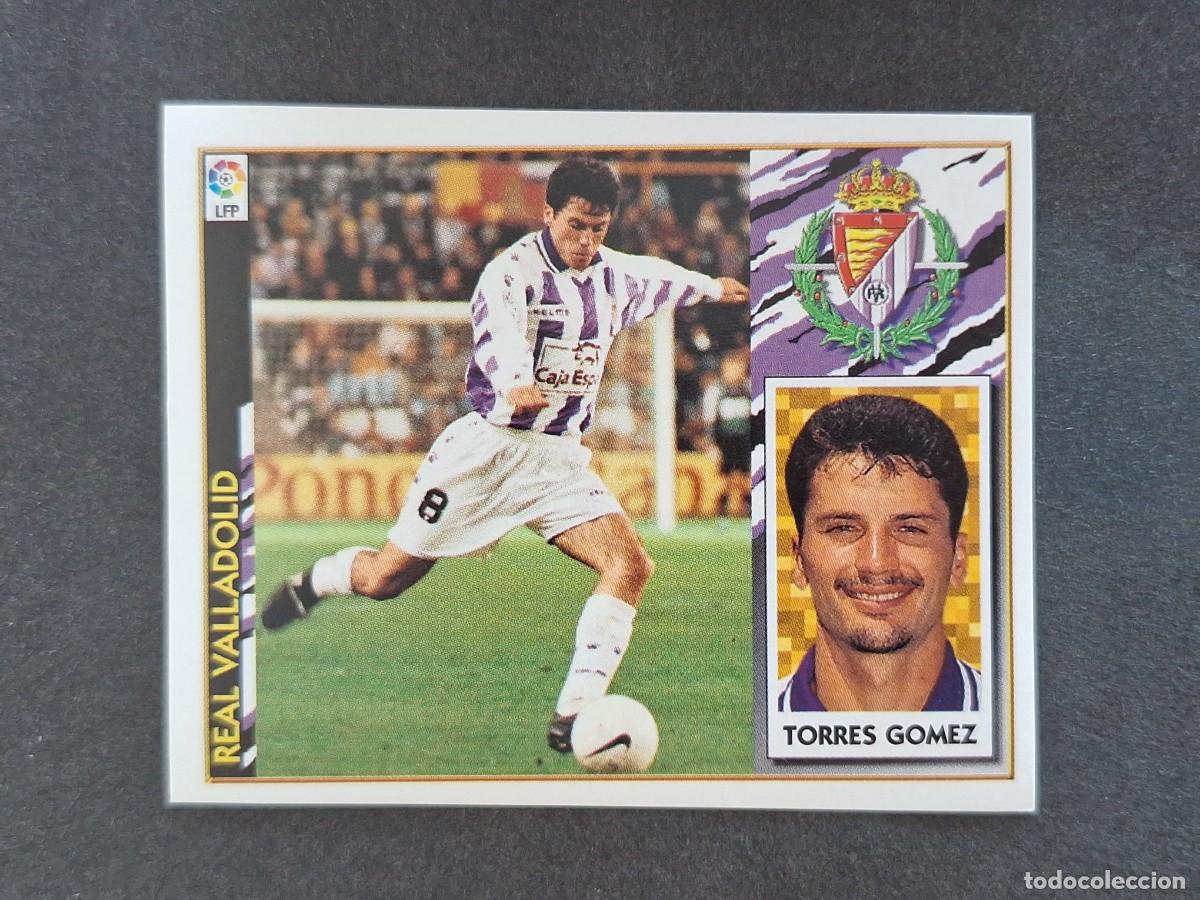 Football Stickers: L4 TORRES GOMEZ REAL VALLADOLID LIGA ESTE 1997 1998 97 98 NUNCA PEGADO SIN PEGAR