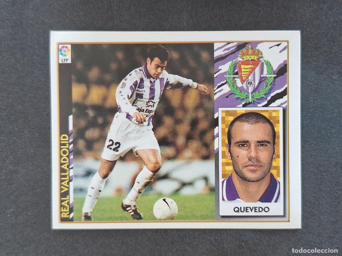 Football Stickers: L4 QUEVEDO REAL VALLADOLID LIGA ESTE 1997 1998 97 98 NUNCA PEGADO SIN PEGAR