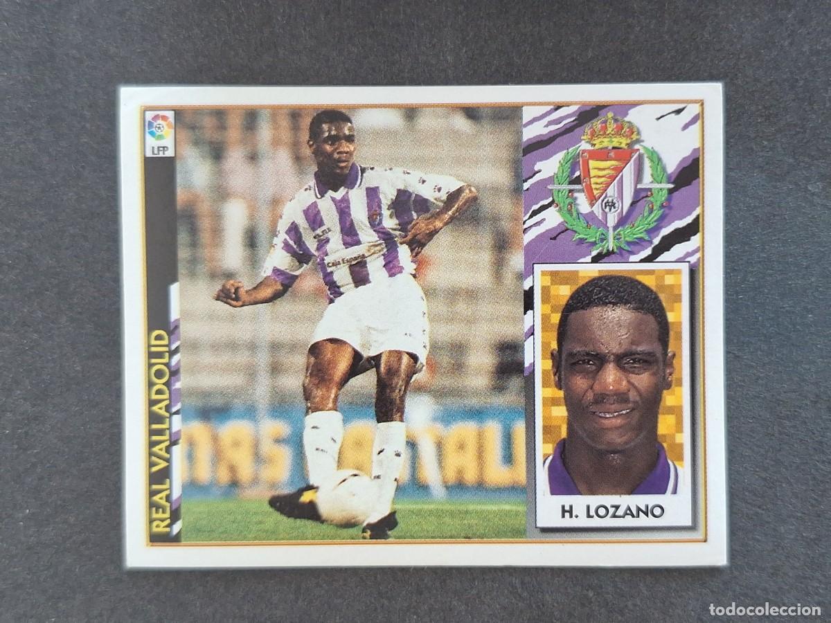 Football Stickers: L4 HAROLD LOZANO REAL VALLADOLID LIGA ESTE 1997 1998 97 98 NUNCA PEGADO SIN PEGAR