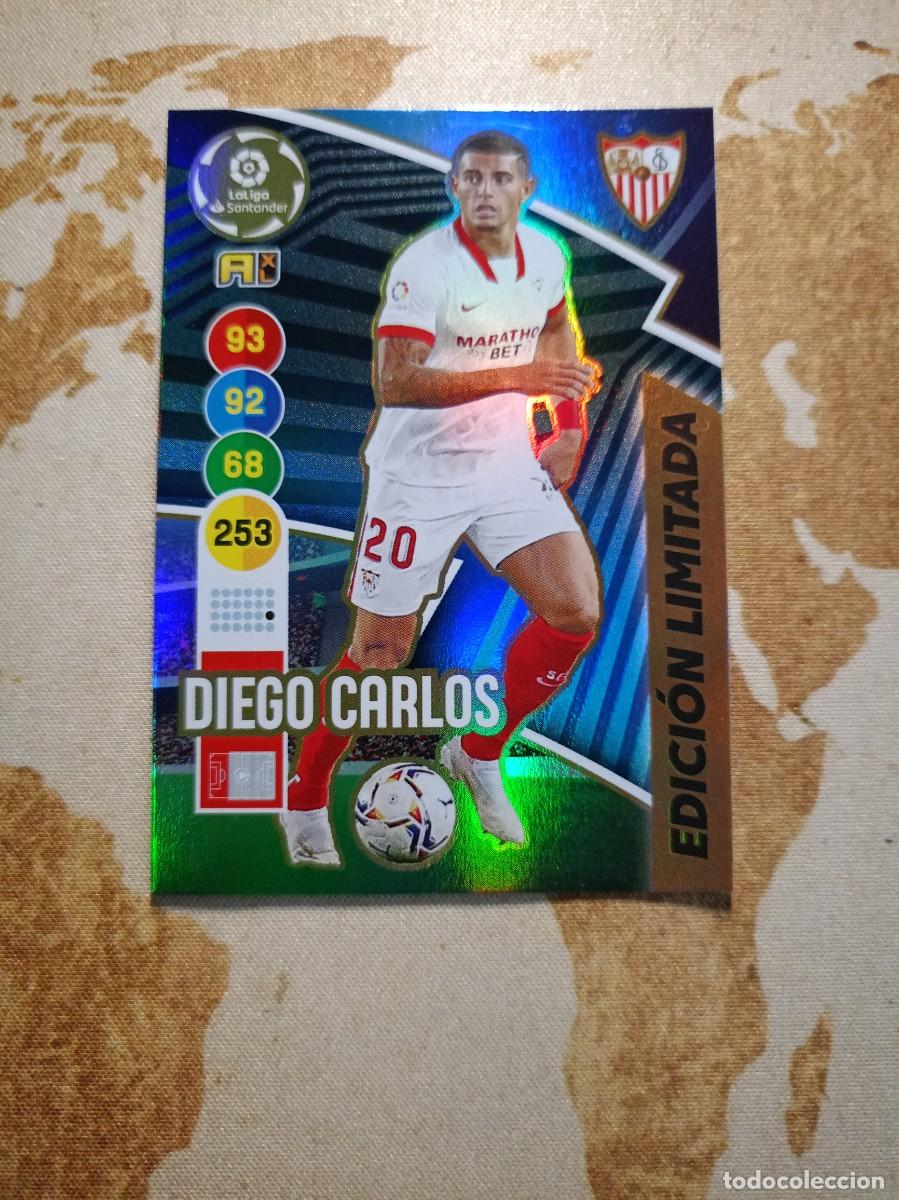 Fu&szlig;ball-Sticker: Edici&oacute;n limitada DIEGO CARLOS Adrenalyn 2020-21