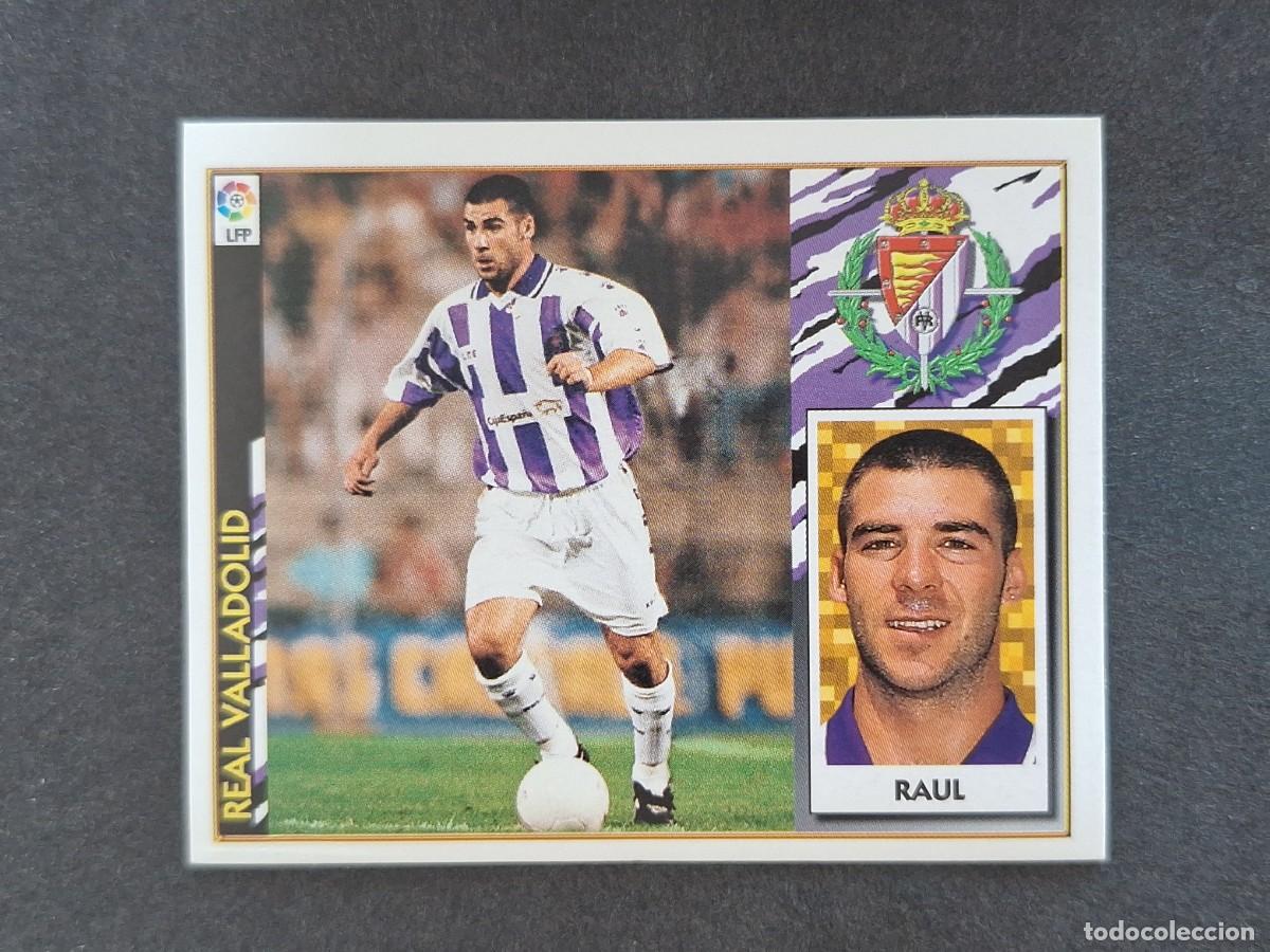 Football Stickers: L4 RAUL REAL VALLADOLID LIGA ESTE 1997 1998 97 98 NUNCA PEGADO SIN PEGAR