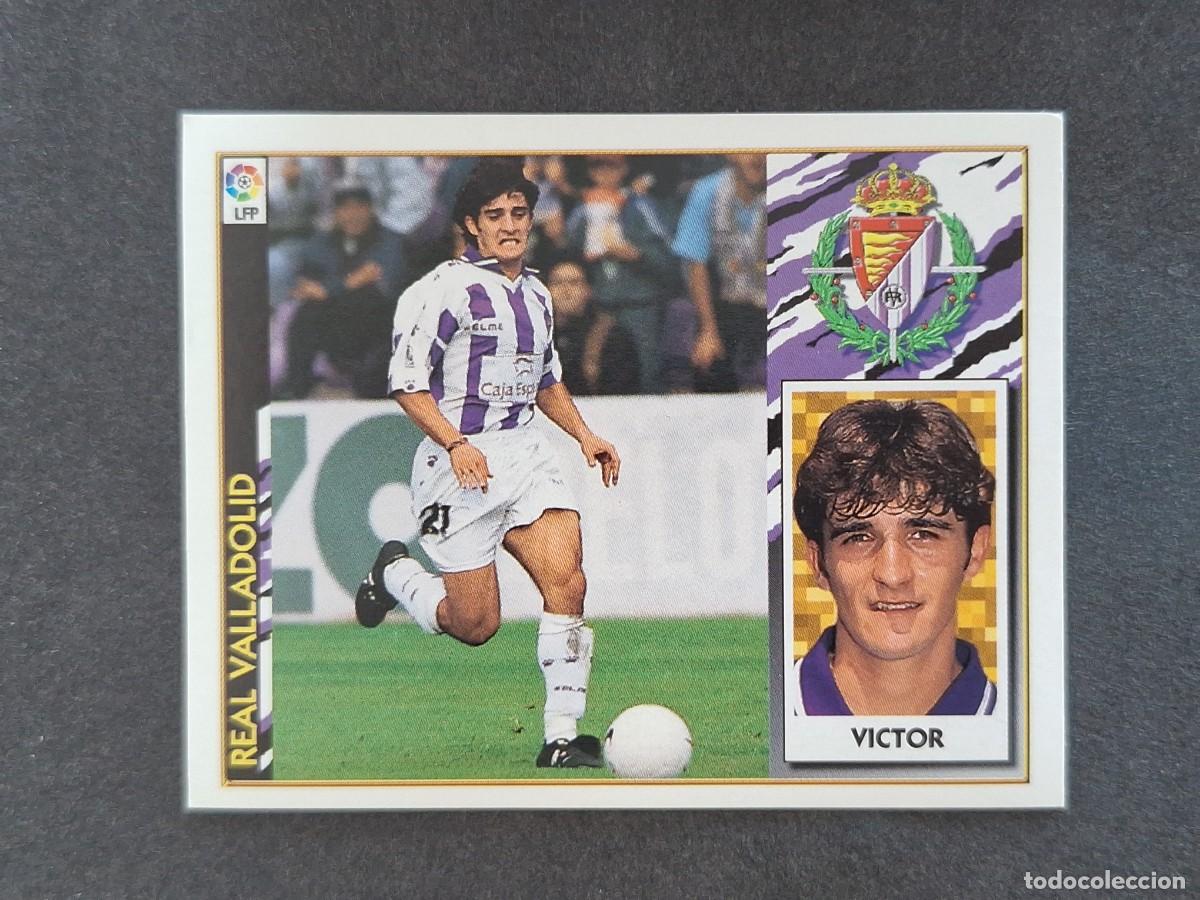 Cartes &agrave; collectionner de Football: L4 VICTOR REAL VALLADOLID LIGA ESTE 1997 1998 97 98 NUNCA PEGADO SIN PEGAR