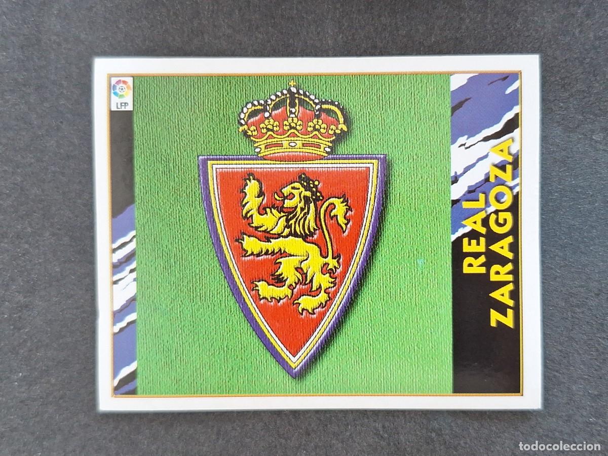 Cartes &agrave; collectionner de Football: L4 ESCUDO REAL ZARAGOZA LIGA ESTE 1997 1998 97 98 NUNCA PEGADO SIN PEGAR