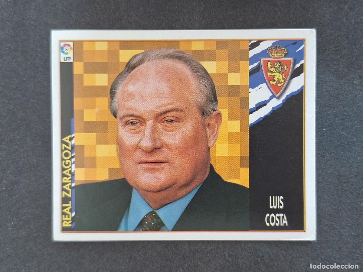 Cromos de Futebol: L4 LUIS COSTA ENTRENADOR REAL ZARAGOZA LIGA ESTE 1997 1998 97 98 NUNCA PEGADO SIN PEGAR