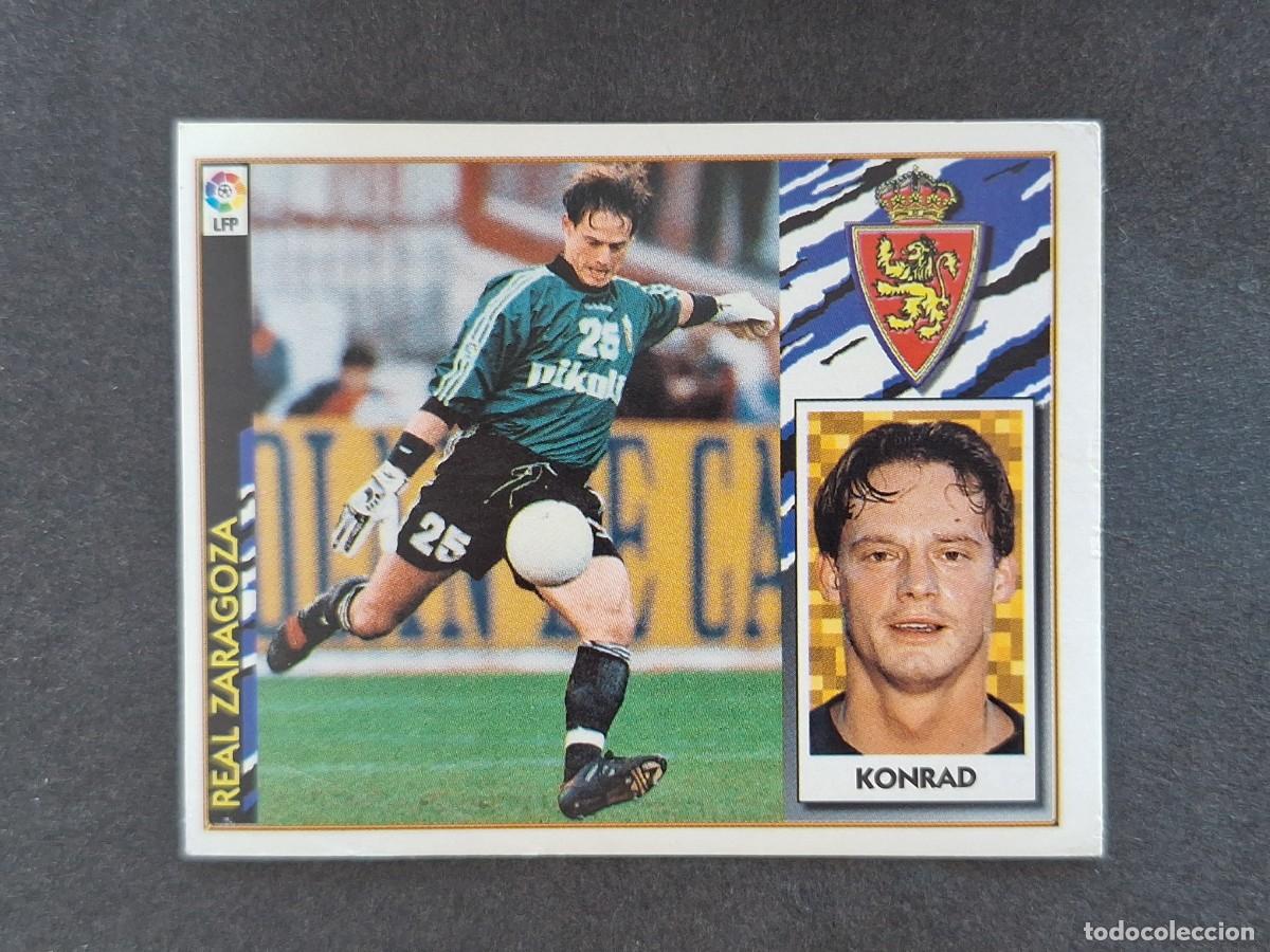 Cartes &agrave; collectionner de Football: L4 KONRAD REAL ZARAGOZA LIGA ESTE 1997 1998 97 98 NUNCA PEGADO SIN PEGAR