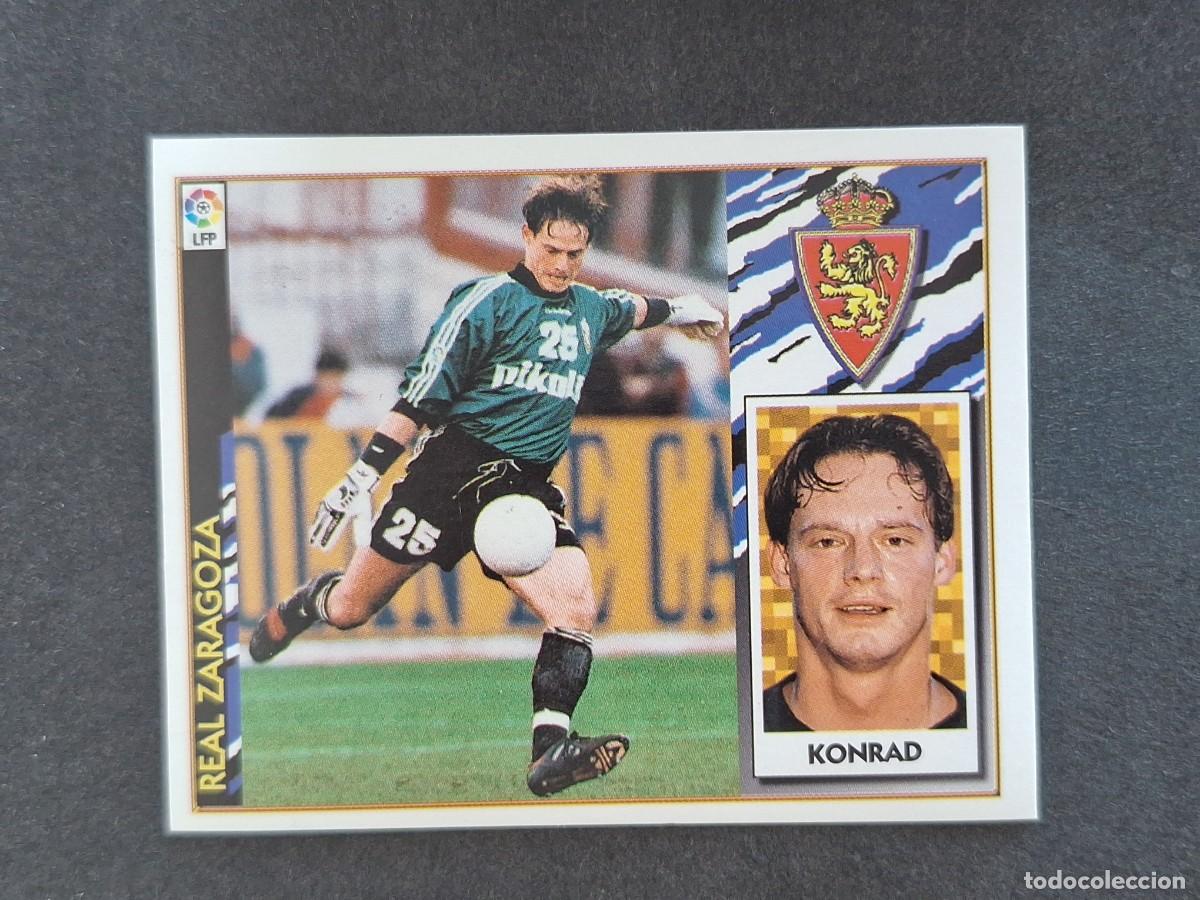 Cartes &agrave; collectionner de Football: L4 KONRAD REAL ZARAGOZA LIGA ESTE 1997 1998 97 98 NUNCA PEGADO SIN PEGAR