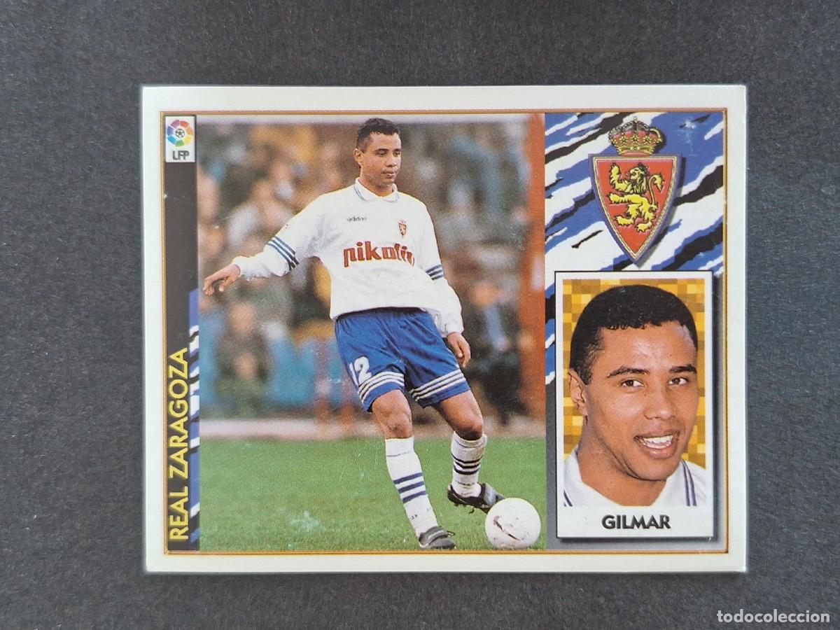Figurine di Calcio: L4 GILMAR REAL ZARAGOZA LIGA ESTE 1997 1998 97 98 NUNCA PEGADO SIN PEGAR