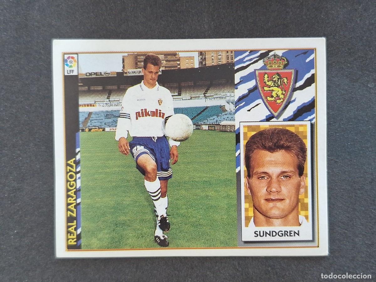 Figurine di Calcio: L4 SUNDGREN REAL ZARAGOZA LIGA ESTE 1997 1998 97 98 NUNCA PEGADO SIN PEGAR