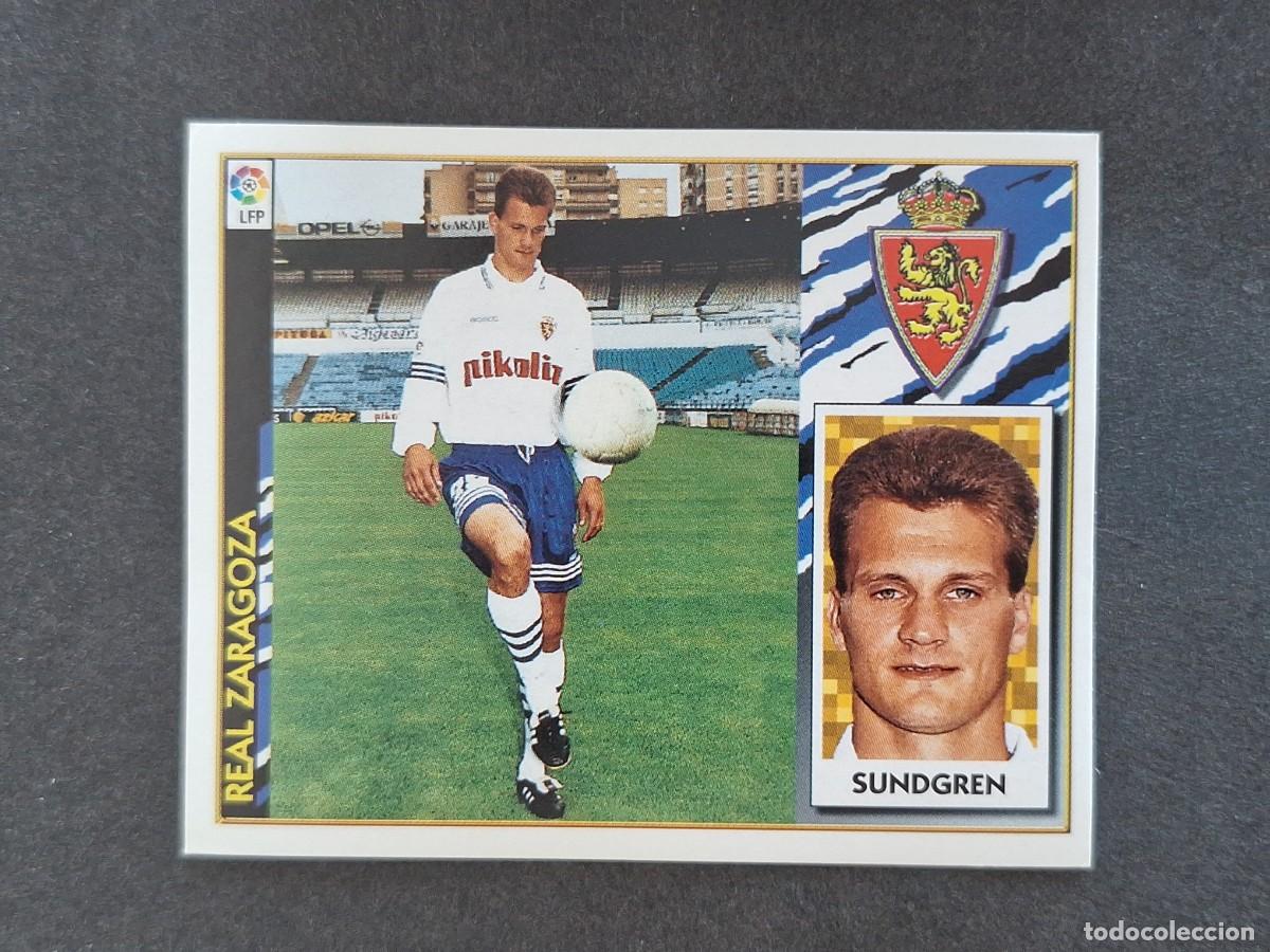 Figurine di Calcio: L4 SUNDGREN REAL ZARAGOZA LIGA ESTE 1997 1998 97 98 NUNCA PEGADO SIN PEGAR