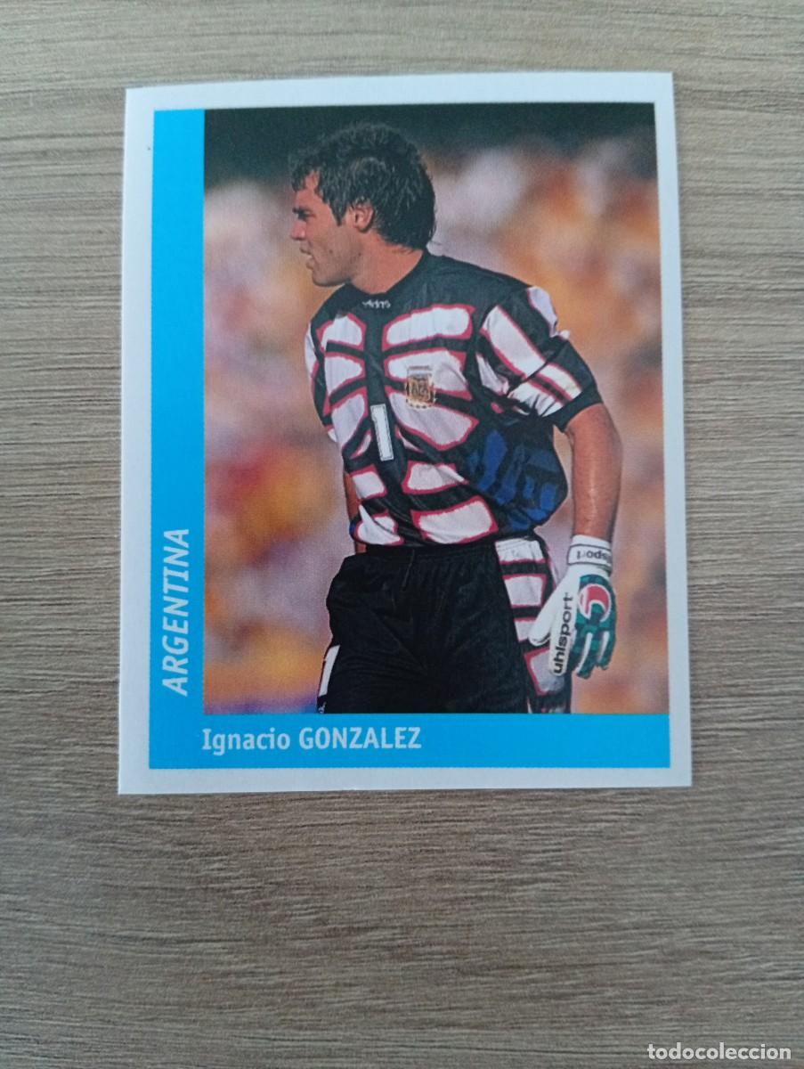 Figurine di Calcio: IGNACIO GONZALEZ 328 ARGENTINA PANINI DS MUNDIAL WORLD CUP FRANCE 98 FRANCIA 1998 SIN PEGAR