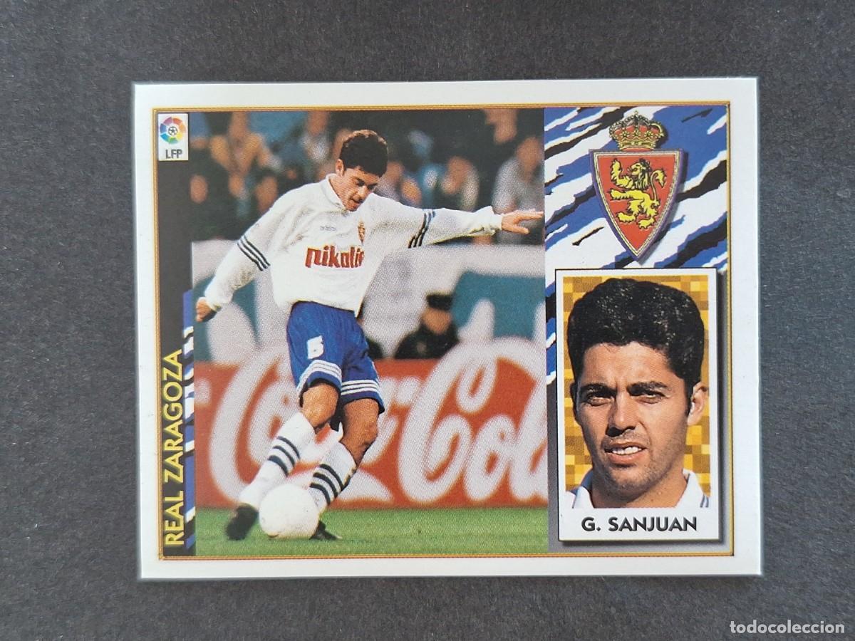 Cartes &agrave; collectionner de Football: L4 GARCIA SANJUAN REAL ZARAGOZA LIGA ESTE 1997 1998 97 98 NUNCA PEGADO SIN PEGAR