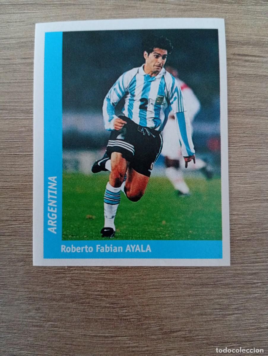 Cartes &agrave; collectionner de Football: ROBERTO FABIAN AYALA 329 ARGENTINA PANINI DS MUNDIAL WORLD CUP FRANCE 98 FRANCIA 1998 SIN PEGAR