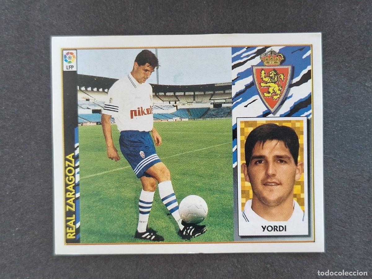 Cartes &agrave; collectionner de Football: L4 YORDI REAL ZARAGOZA LIGA ESTE 1997 1998 97 98 NUNCA PEGADO SIN PEGAR