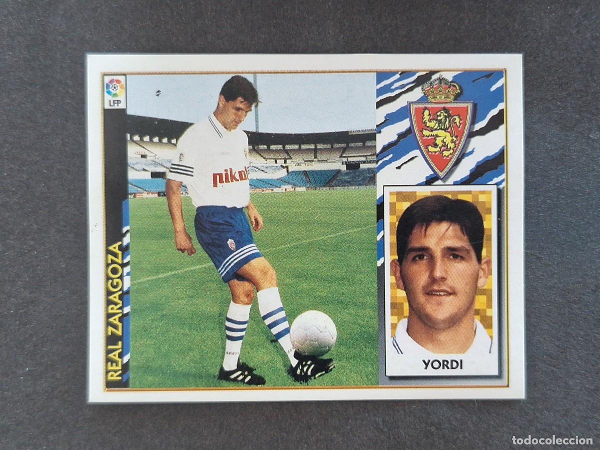 Cartes &agrave; collectionner de Football: L4 YORDI REAL ZARAGOZA LIGA ESTE 1997 1998 97 98 NUNCA PEGADO SIN PEGAR